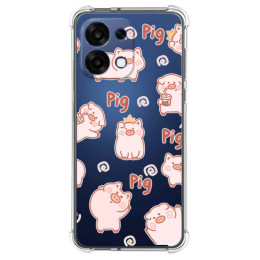 Funda Silicona Antigolpes para Oppo A6 Pro 5G diseño...