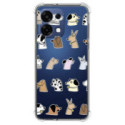 Funda Silicona Antigolpes para Oppo A6 Pro 5G diseño Perros Dibujos