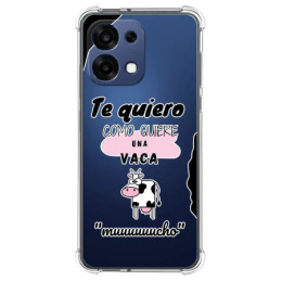 Funda Silicona Antigolpes para Oppo A6 Pro 5G diseño Vaca...