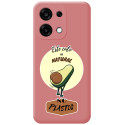 Funda Silicona Líquida Rosa para Oppo A6 Pro 5G diseño Culo Natural Dibujos