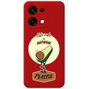 Funda Silicona Líquida Roja para Oppo A6 Pro 5G diseño Culo Natural Dibujos