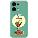 Funda Silicona Líquida Verde para Oppo A6 Pro 5G diseño Culo Natural Dibujos