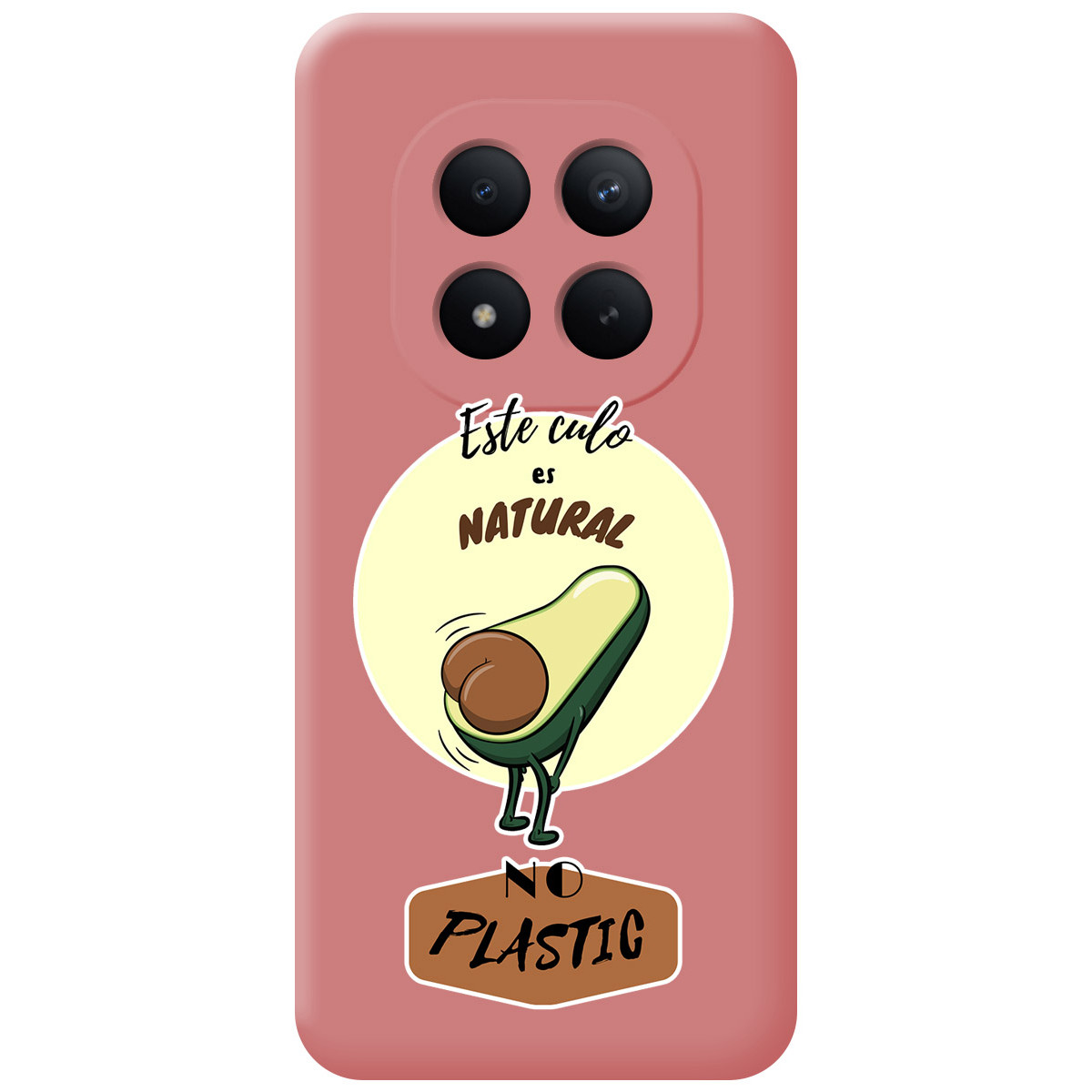 Funda Silicona Líquida Rosa para Xiaomi Redmi Note 15 Pro 5G diseño Culo Natural Dibujos