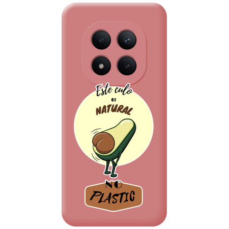 Funda Silicona Líquida Rosa para Xiaomi Redmi Note 15 Pro 5G diseño Culo Natural Dibujos