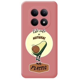 Funda Silicona Líquida Rosa para Xiaomi Redmi Note 15 5G diseño Culo Natural Dibujos