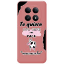 Funda Silicona Líquida Rosa para Xiaomi Redmi Note 15 4G diseño Vaca Dibujos