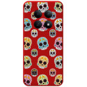 Funda Silicona Líquida Roja para Xiaomi Redmi Note 15 4G diseño Catrina Dibujos
