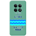 Funda Silicona Líquida Verde para Xiaomi Redmi Note 15 4G diseño Agua Dibujos