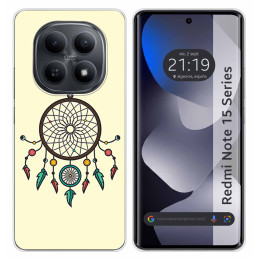 Funda Silicona para Xiaomi Redmi Note 15 4G diseño Atrapasueños Dibujos