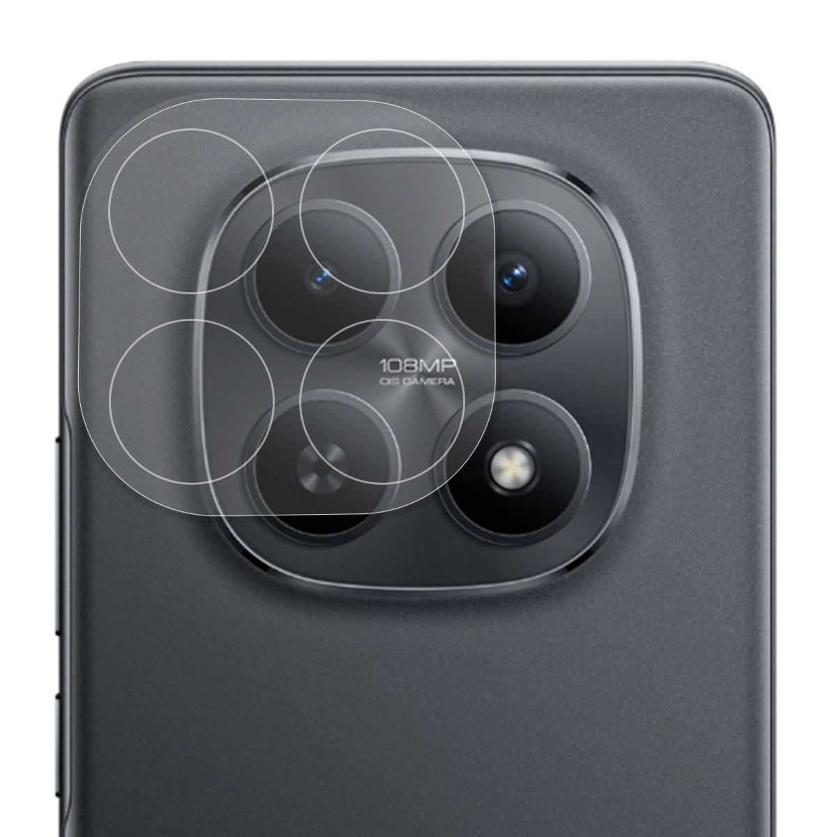 Protector Cristal Templado Cámara Trasera para Xiaomi Redmi Note 15 Pro+ Plus 5G Vidrio