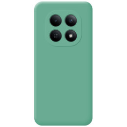 Funda Silicona Líquida Ultra Suave para Xiaomi Redmi Note 15 5G color Verde 2