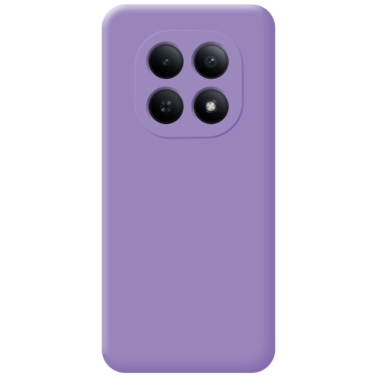 Funda Silicona Líquida Ultra Suave para Xiaomi Redmi Note 15 4G color Morada