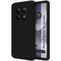 Funda Silicona Líquida Ultra Suave para Xiaomi Redmi Note 15 4G color Negra