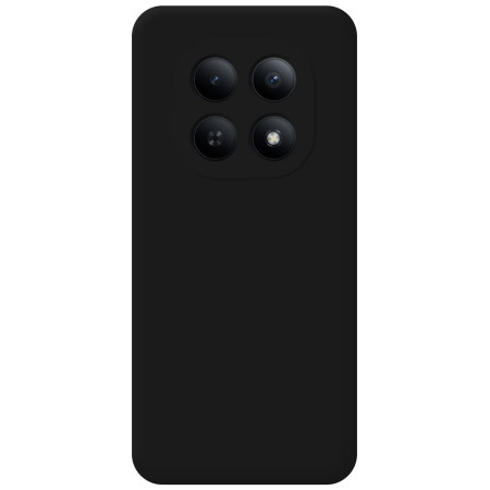 Funda Silicona Líquida Ultra Suave para Xiaomi Redmi Note 15 4G color Negra