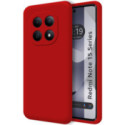 Funda Silicona Líquida Ultra Suave para Xiaomi Redmi Note 15 4G color Roja