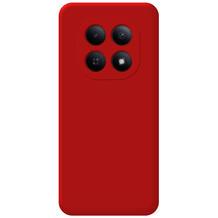Funda Silicona Líquida Ultra Suave para Xiaomi Redmi Note 15 4G color Roja