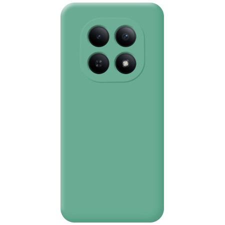 Funda Silicona Líquida Ultra Suave para Xiaomi Redmi Note 15 4G color Verde