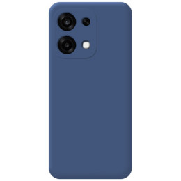 Funda Silicona Líquida Ultra Suave para Oppo A6 Pro 5G color Azul 2