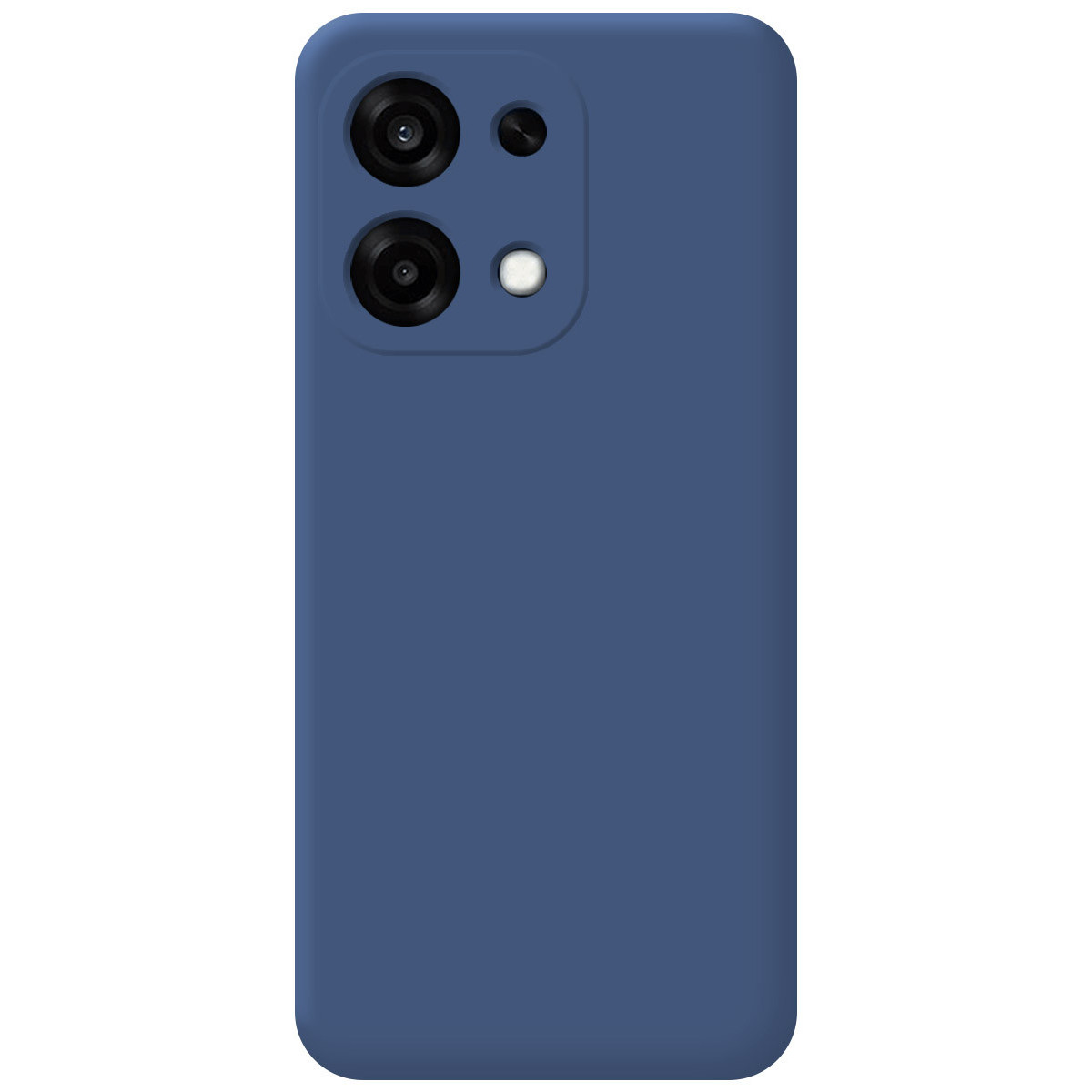 Funda Silicona Líquida Ultra Suave para Oppo A6 Pro 5G color Azul