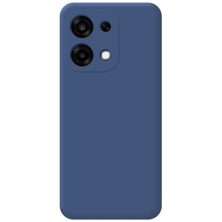 Funda Silicona Líquida Ultra Suave para Oppo A6 Pro 5G color Azul