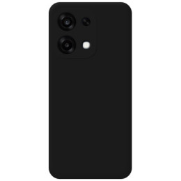 Funda Silicona Líquida Ultra Suave para Oppo A6 Pro 5G color Negra 2