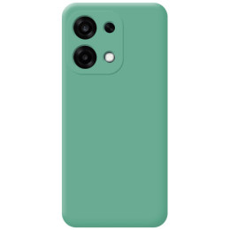 Funda Silicona Líquida Ultra Suave para Oppo A6 Pro 5G color Verde 2