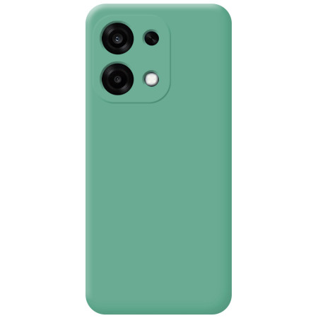 Funda Silicona Líquida Ultra Suave para Oppo A6 Pro 5G color Verde