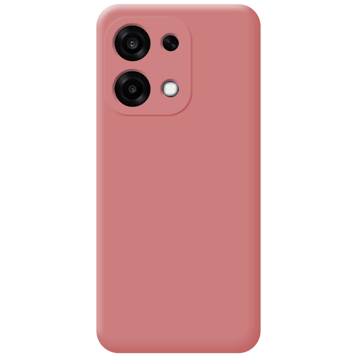 Funda Silicona Líquida Ultra Suave para Oppo A6 Pro 5G color Rosa
