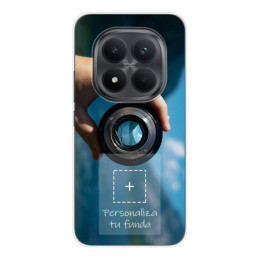 Personaliza tu Funda Silicona Gel Tpu Transparente con tu Fotografia para Xiaomi Poco M8 Pro 5G Dibujo Personalizada