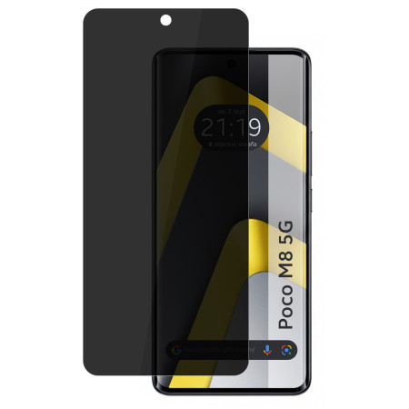 Protector Pantalla Hidrogel Privacidad Antiespías para Xiaomi Poco M8 5G