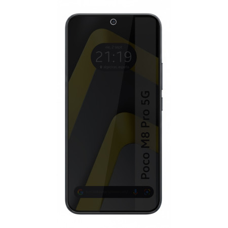 Protector Pantalla Hidrogel Privacidad Antiespías para Xiaomi Poco M8 Pro 5G