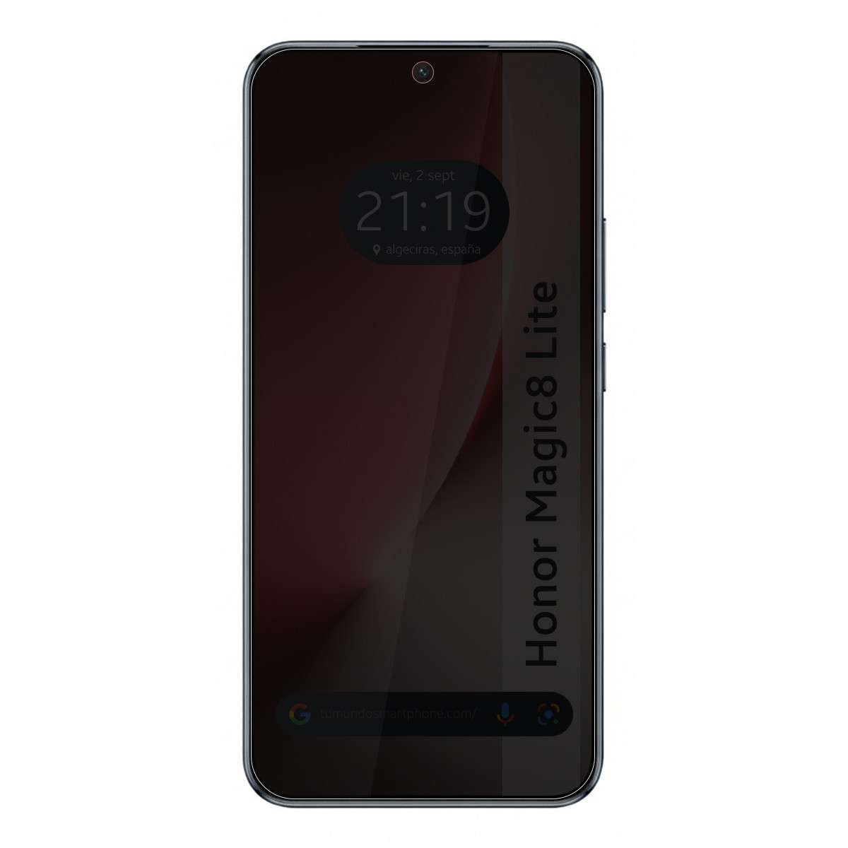 Protector Pantalla Hidrogel Privacidad Antiespías para Huawei Honor Magic 8 Lite 5G