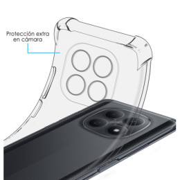 Funda Silicona Antigolpes Transparente para Xiaomi Poco M8 5G 2