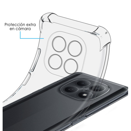 Funda Silicona Antigolpes Transparente para Xiaomi Poco M8 5G