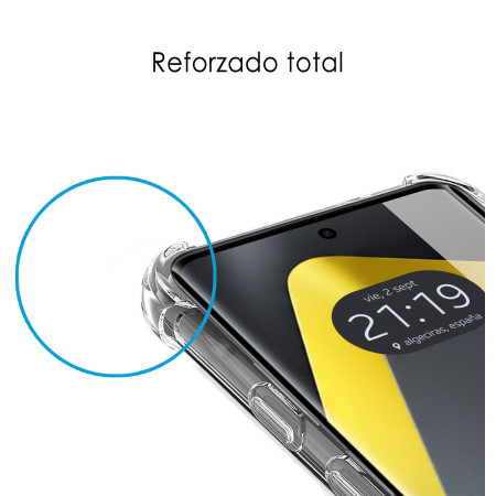 Funda Silicona Antigolpes Transparente para Xiaomi Poco M8 5G