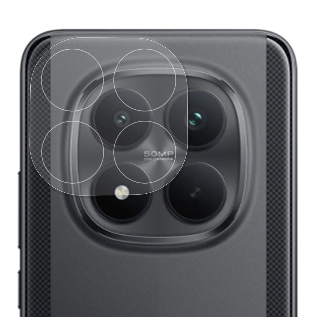 Protector Cristal Templado Cámara Trasera para Xiaomi Poco M8 Pro 5G Vidrio