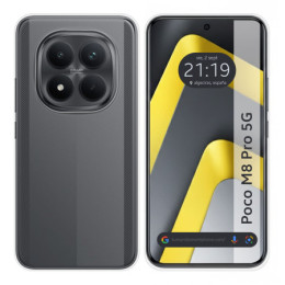 Funda Silicona Gel TPU Transparente para Xiaomi Poco M8 Pro 5G