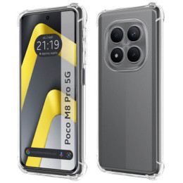 Funda Silicona Antigolpes Transparente para Xiaomi Poco M8 Pro 5G