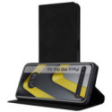 Funda Libro de Polipiel con tarjetero para Xiaomi Poco M8 Pro 5G color Negra