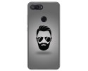 Funda Gel Tpu para Xiaomi Mi 8 Lite Diseño Barba Dibujos