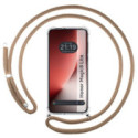 Funda Colgante Transparente para Huawei Honor Magic 8 Lite 5G con Cordon Camel