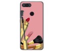 Funda Gel Tpu para Xiaomi Mi 8 Lite Diseño Brochas Dibujos
