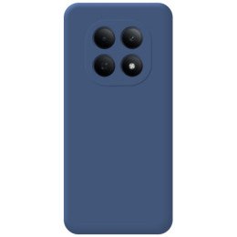 Funda Silicona Líquida Ultra Suave para Xiaomi Poco M8 5G color Azul 2