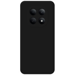 Funda Silicona Líquida Ultra Suave para Xiaomi Poco M8 5G color Negra 2