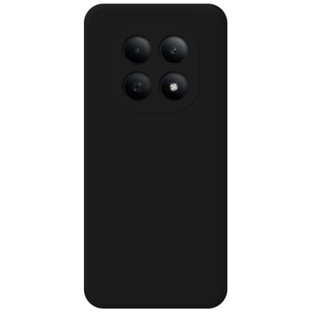 Funda Silicona Líquida Ultra Suave para Xiaomi Poco M8 5G color Negra