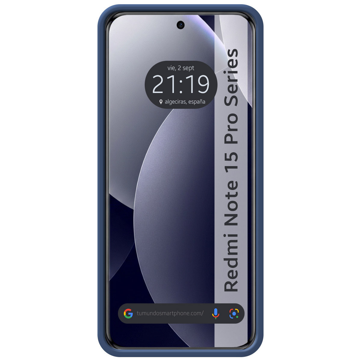 Funda Silicona Líquida Ultra Suave para Xiaomi Poco M8 Pro 5G color Azul