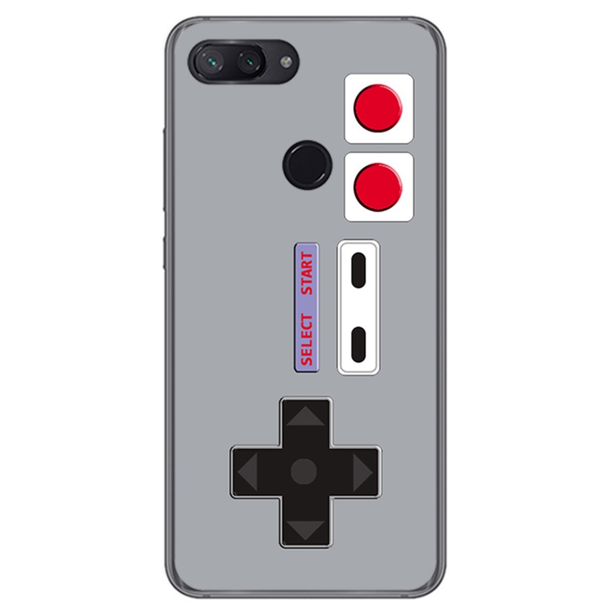 Funda Gel Tpu para Xiaomi Mi 8 Lite Diseño Consola Dibujos