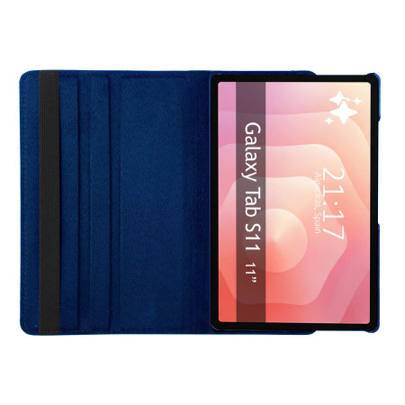 Funda Giratoria 360 para Samsung Galaxy Tab S11 color Azul