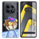 Funda Silicona Transparente para Xiaomi Poco M8 5G diseño Cabra Dibujos