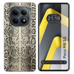 Funda Silicona para Xiaomi Poco M8 5G diseño Animal 01 Dibujos
